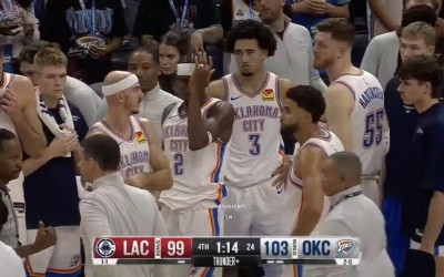 J-Dub à terre : une cheville qui se dérobe, et une brèche dans la forteresse du Thunder